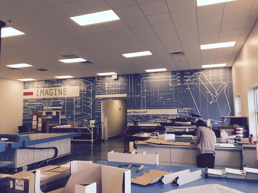 Old Bridge Wallcovering & Design team of wallpaper installation experts