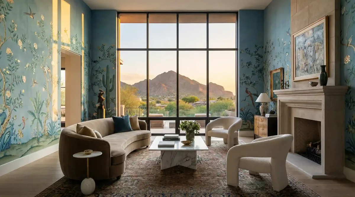 Historic Home Wallpaper Installation service by Old Bridge Wallcovering in Phoenix AZ
